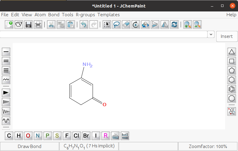 Draw Small Molecules form 2